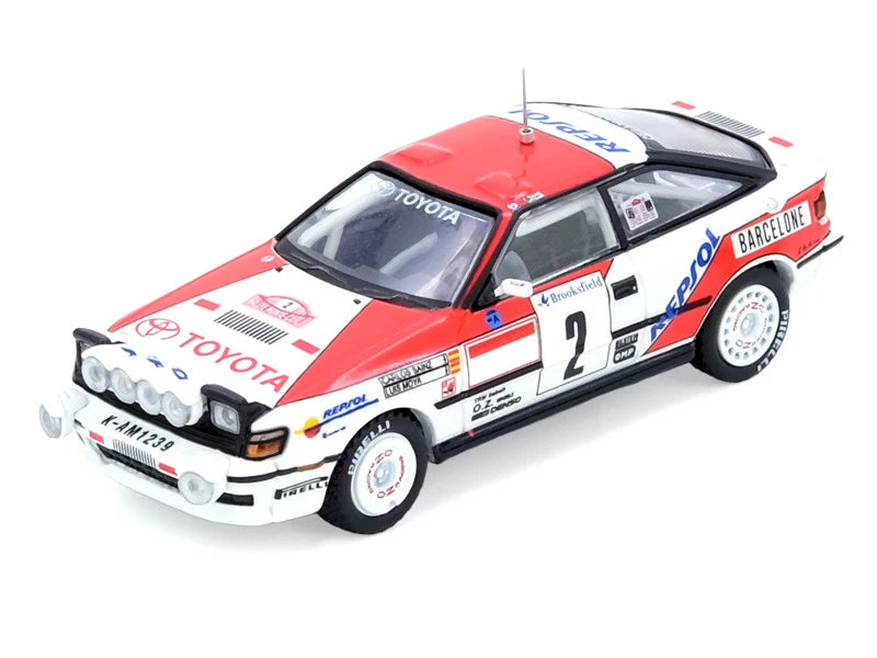 Inno64 Toyota Celica GT Four (ST165) #2 Winner Rally Monte-Carlo 1991 C. Sainz – L. Moya in64-ST165R-91MCW
