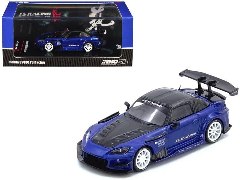 Inno64 Honda S2000 J'S RACING Blue IN64-S2000JS-BLUE