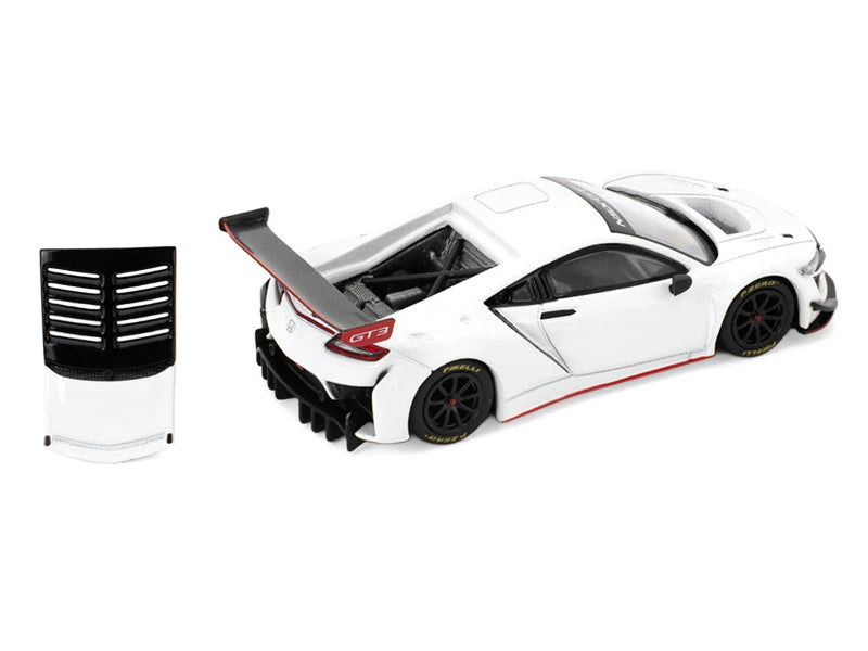 Pop Race Honda NSX GT3 EVO22 White # 280 PR640280