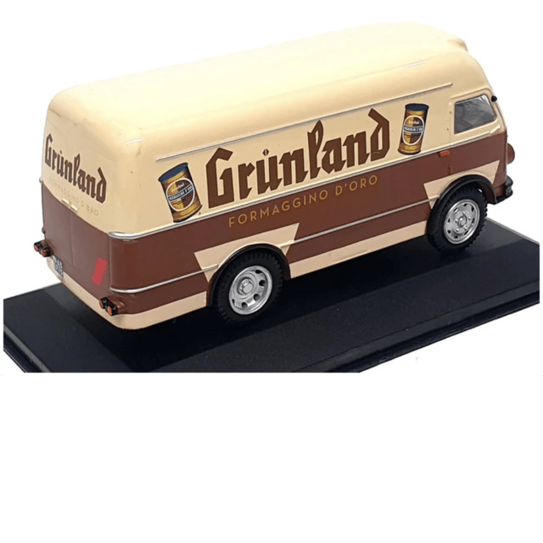 1/43 1959 Om Leoncino Delivery Van Grunland, brown Megazine Models - Garage23