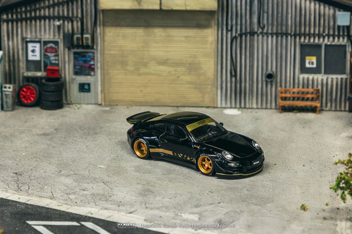 Tarmac Works 1.64 RWB 997 Black TC-T64-TL057-BK