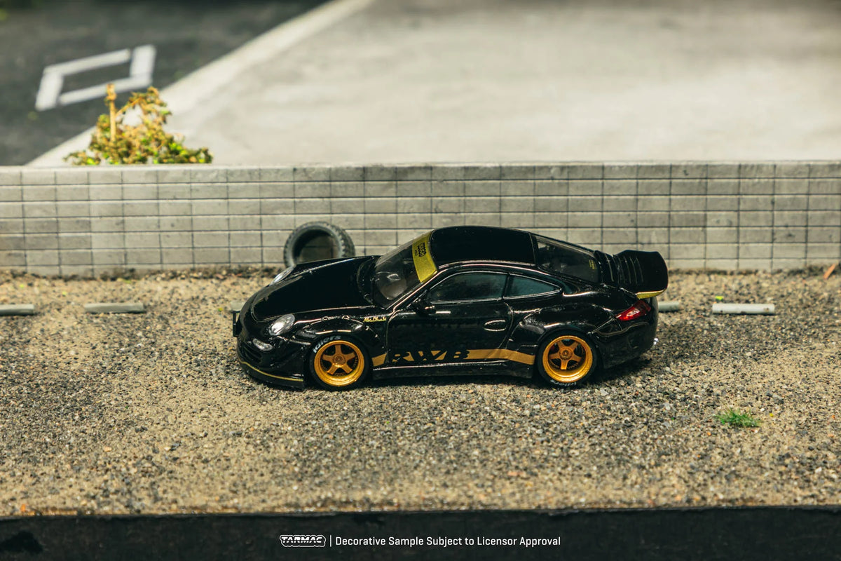 Tarmac Works 1.64 RWB 997 Black TC-T64-TL057-BK