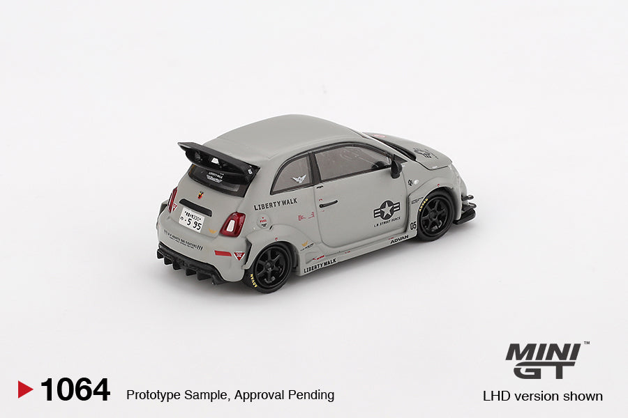 MINI GT FIAT ABARTH 595 LBWK X ABAS WORKS FIGHTERS 2024 # 1064