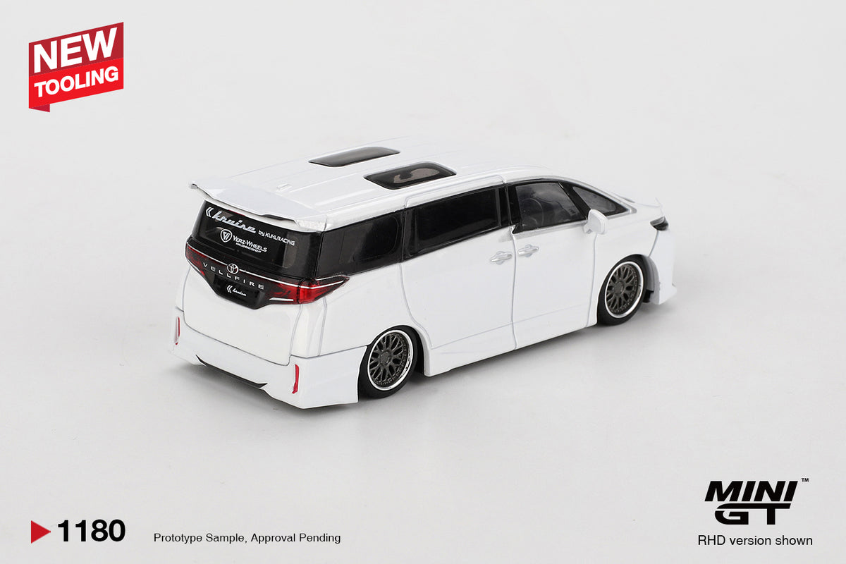 *** LLEGADA FINALES DE SEPTIEMBRE 2026 ***  MINI GT TOYOTA VELLFIRE 40 2025 # 1180