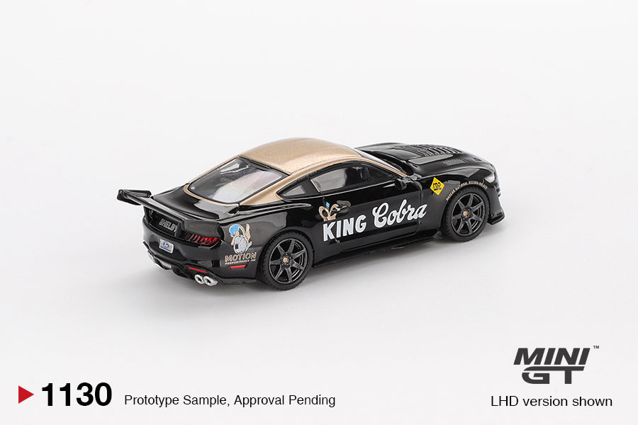 MINI GT SHELBY GT500 DRAGON SNAKE CONCEPT BLACK & GOLD 2020 # 1130