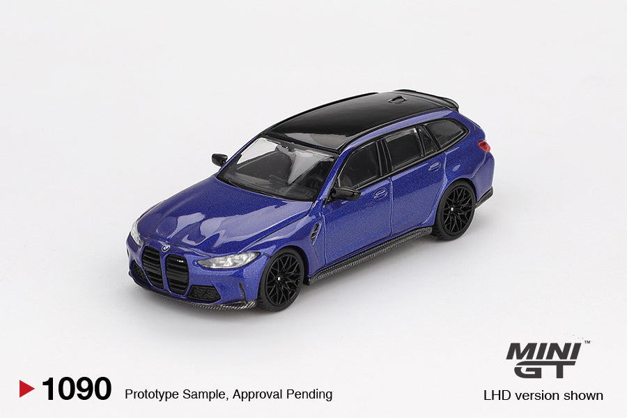 MINI GT BMW M3 Competition Touring Azul Portimao Metalizado # 1090