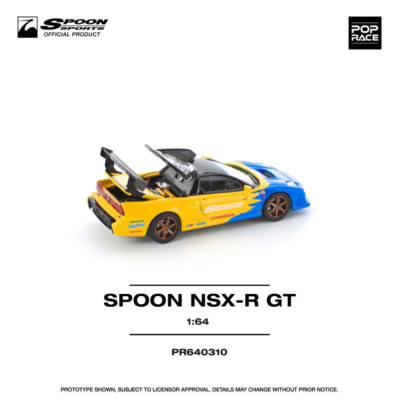 Pop Race Spoon NSX R GT Yellow / Blue # 310