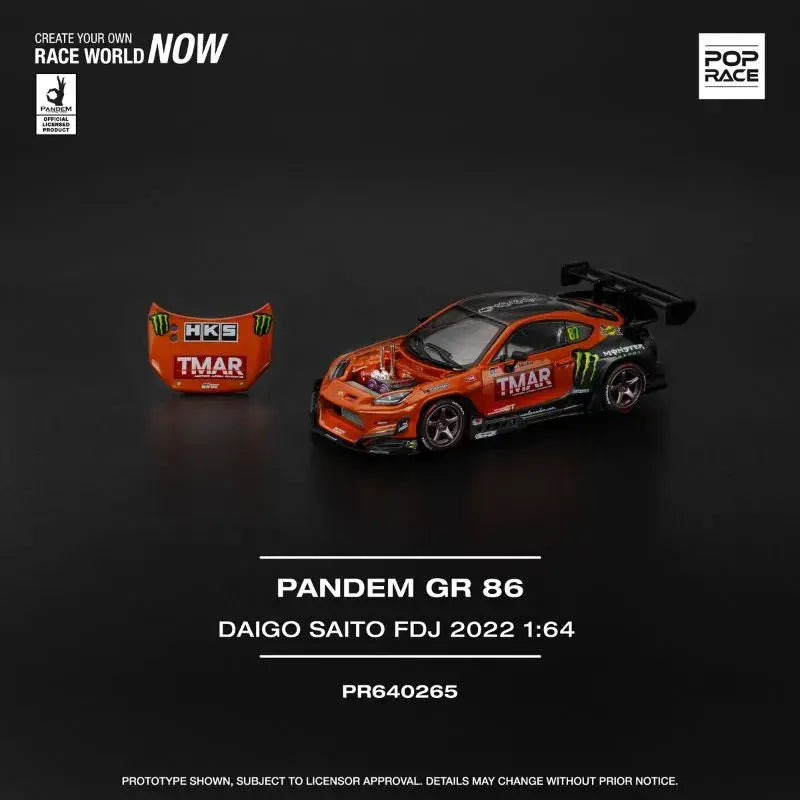 Pop Race Pandem GR86 Daigo Saito Fórmula Drift Japón 2022 # 265