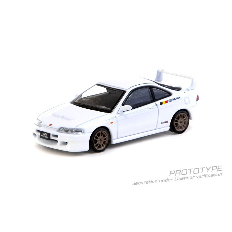 Tarmac Works 1/64  Honda Integra TYPE R DC2 MUGEN Championship White