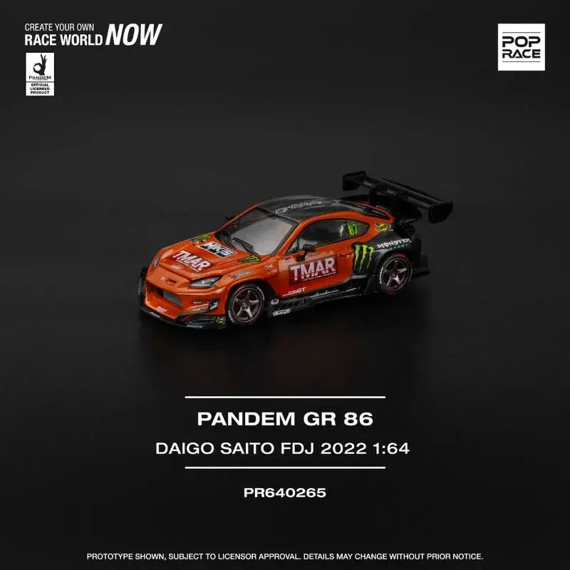 Pop Race Pandem GR86 Daigo Saito Fórmula Drift Japón 2022 # 265