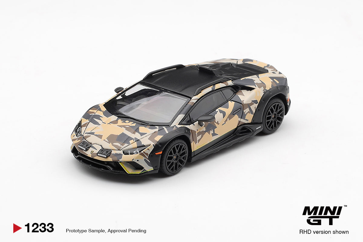 MINI GT Packx4 Conjunto todoterreno Lamborghini Huracán Sterrato All Terrain MGTS0026 # 1232 # 1233 # 1234 # 1235