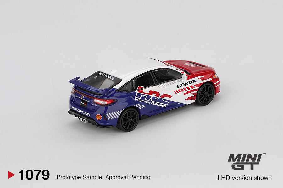 MINI GT HONDA CIVIC TYPE R PACE CAR HRC 2024 # 1079