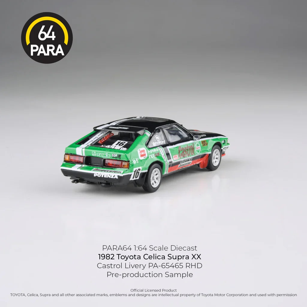 Para64 1984 Toyota A60 Celica XX / Celica Supra Castrol - RHD