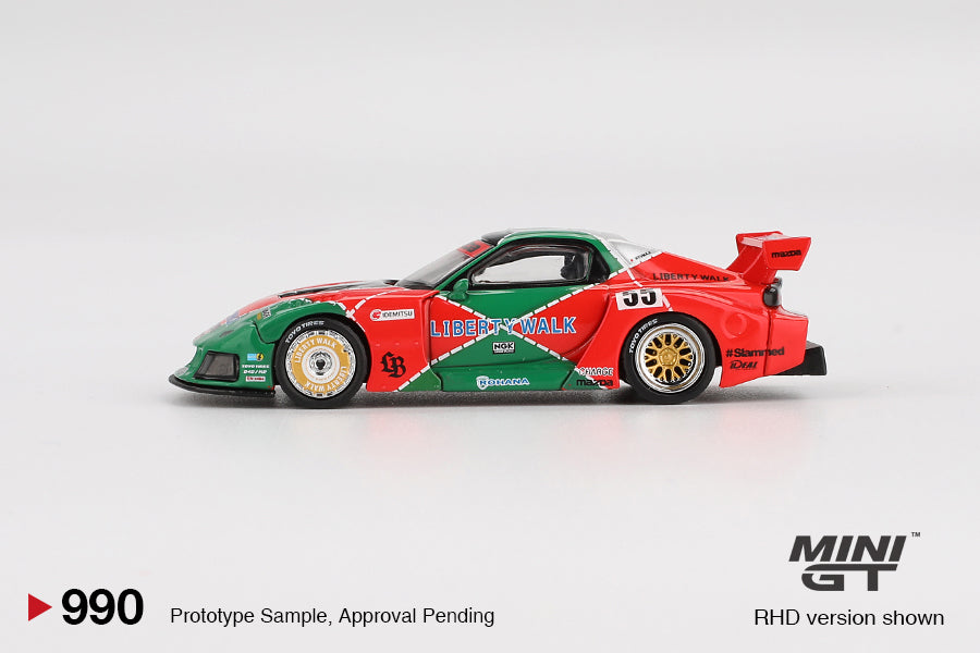 MINI GT MAZDA RX7 (FD3S) LB-SUPER SILHOUETTE 787B TAS 2024 # 990