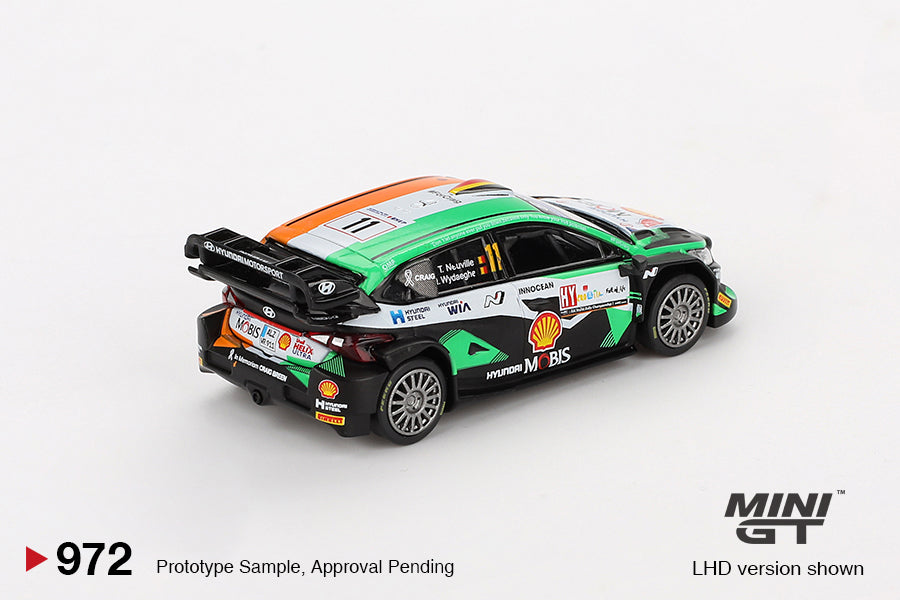 MINIGT HYUNDAI I20 N RALLY 1 #11 RALLY CROATIA 2023 # 972