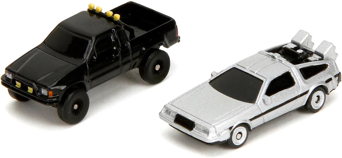 Jada Nano Diorama Back to the Future Clock Tower Nano Scene Nano coches de metal.
