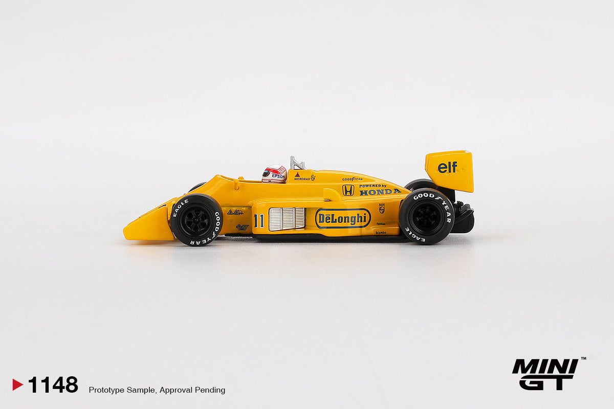 MINI GT LOTUS 99T #11 SATORU NAKAJIMA MONACA F1 GP 1987 # 1148