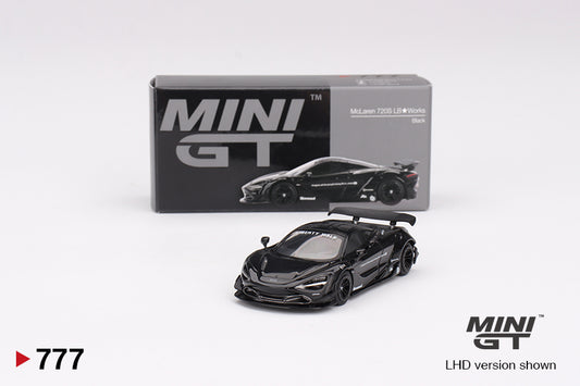 MINI GT McLaren 720S LB ★ Works Black # 777