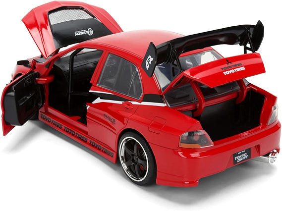 ***LLEGADA 25 DE SEPTIEMBRE 2026 *** 1/24 Jada 2006 Mitsubishi Lancer 25º Aniversario Fast And Furious