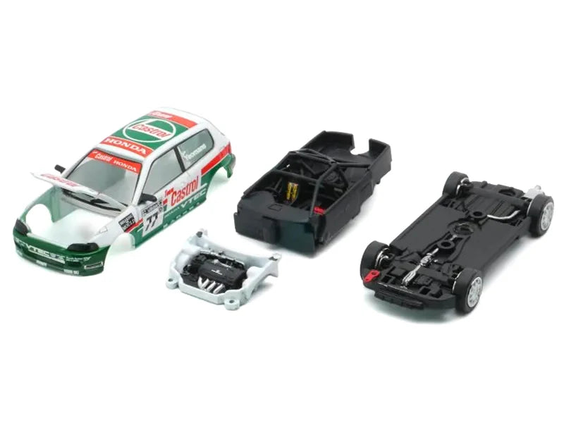 BM Creations 1/64 1993 Honda Civic EG6 #77 Castrol National Saloon Car Cup (RHD) ** Desmontable