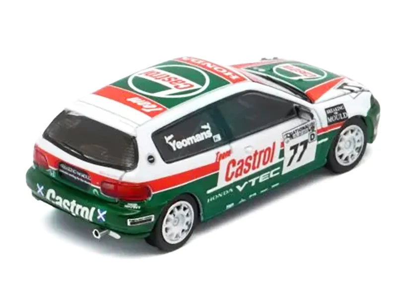 BM Creations 1/64 1993 Honda Civic EG6 #77 Castrol National Saloon Car Cup (RHD) ** Desmontable