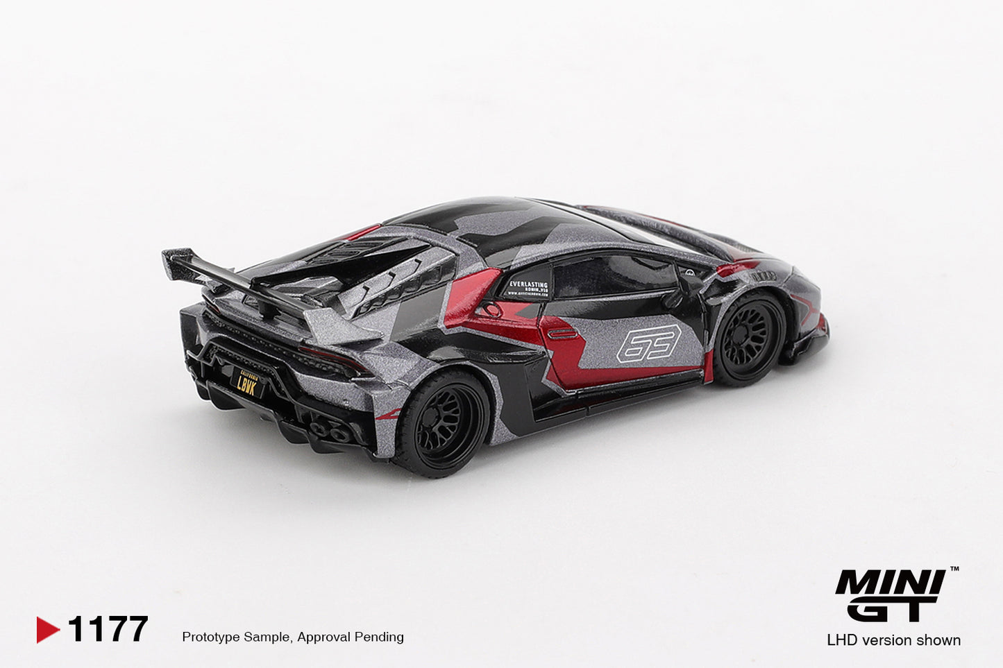 MINI GT LAMBORGHINI HURACAN GT RONIN 2025 # 1177