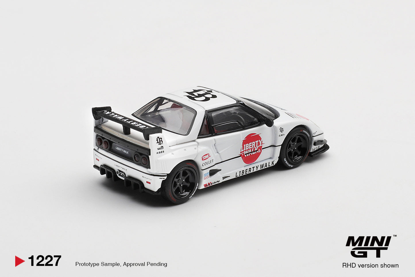 MINI GT 1:64 MAZDA AZ 1 LIBERTY WALK LB40 LB-HINOMARU 2025 # 1227