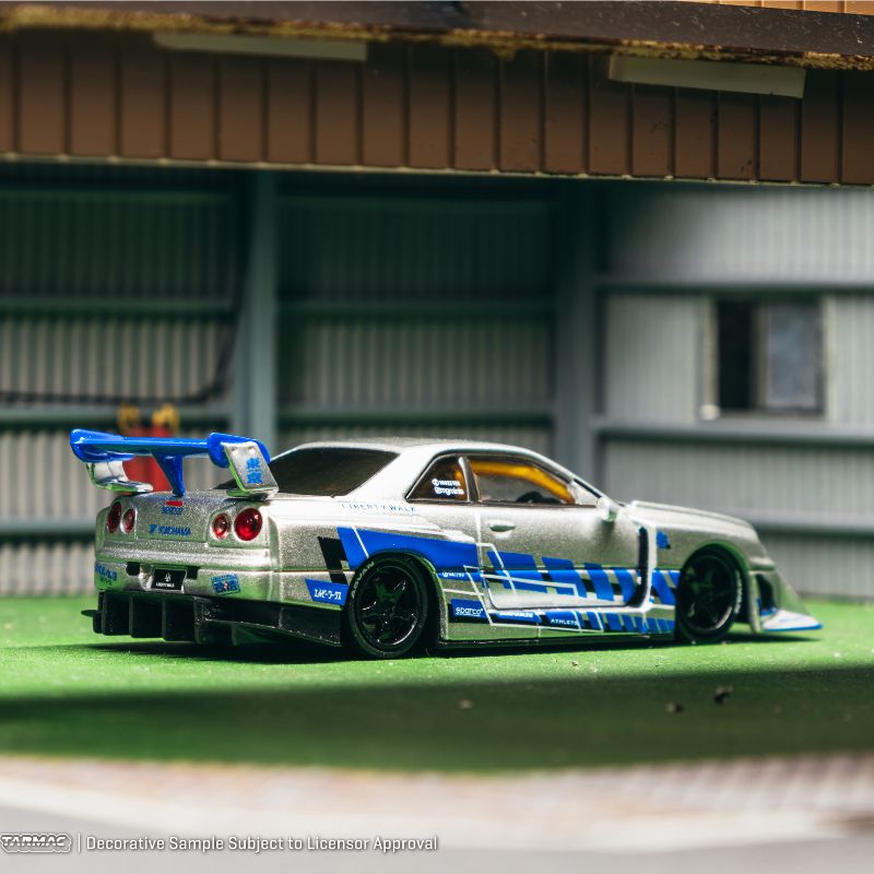 ***PREORDER *** LLEGADA APROXIMADA PRIMER TRIMESTRE 2027 *** Tarmac LB ER34 R34 Super Silhouette SKYLINE MGMINI – Nissan icon reimagined