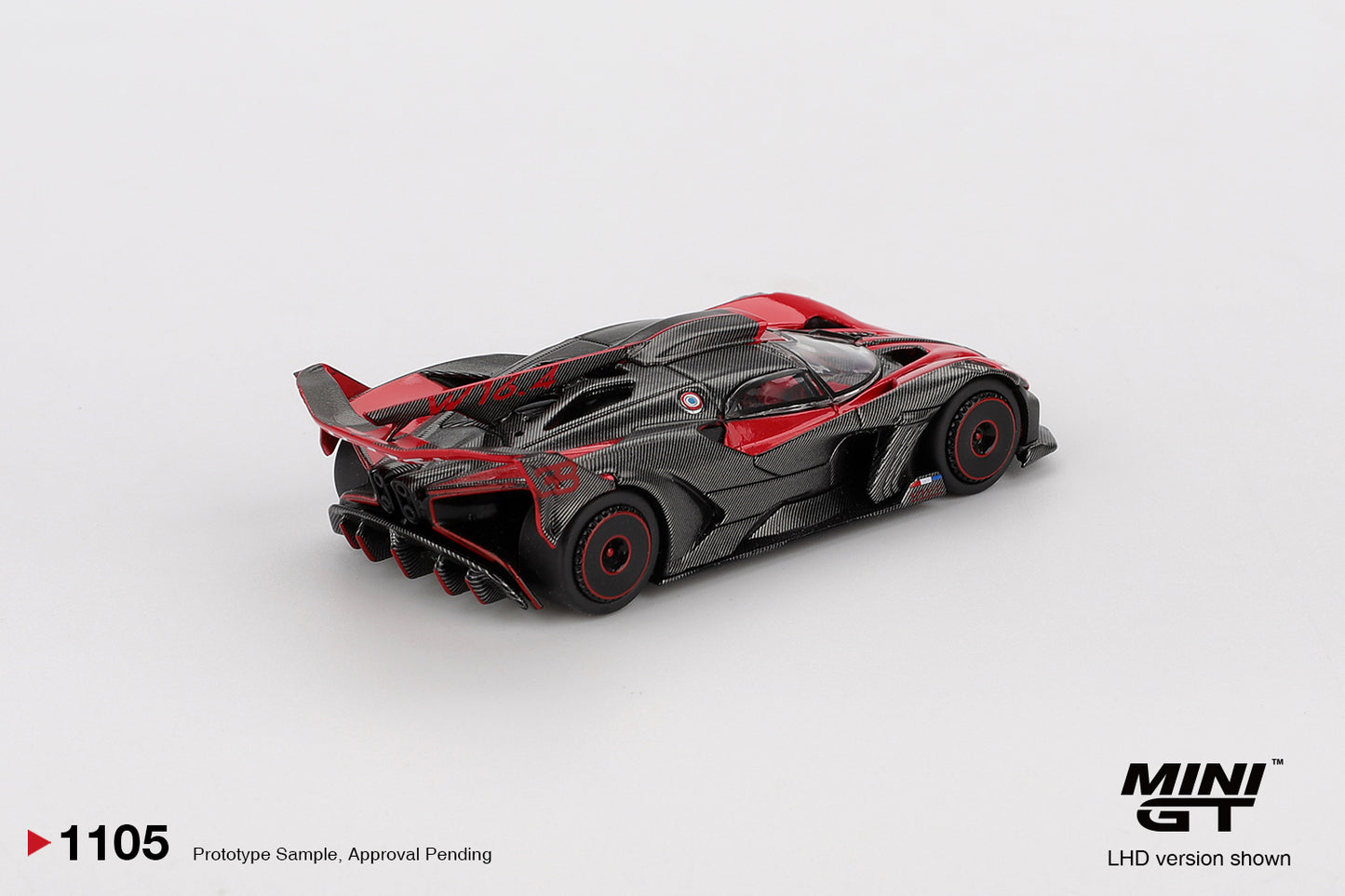 MINIGT BUGATTI BOLIDE RED ULTIMATE 2026 # 1105