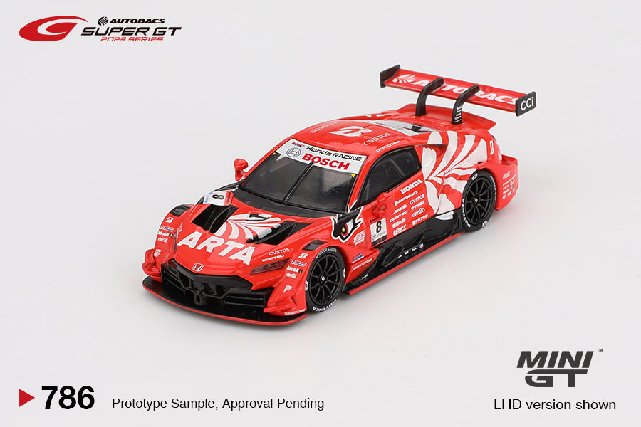 SUPER GT MINI GT Honda NSX GT "Type S" GT500 #8 "ARTA MUGEN NSX-GT" ARTA 2023 SUPER GT Series # 786