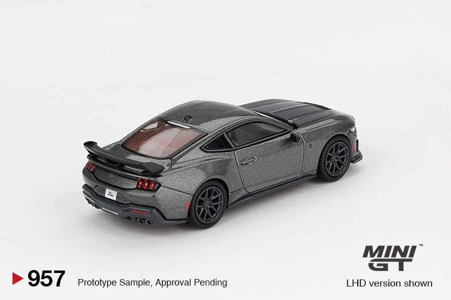 MINI GT GT FORD MUSTANG DARK HORSE CARBONIZED GRAY2024 # 957