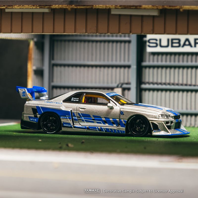 ***PREORDER *** LLEGADA APROXIMADA PRIMER TRIMESTRE 2027 *** Tarmac LB ER34 R34 Super Silhouette SKYLINE MGMINI – Nissan icon reimagined