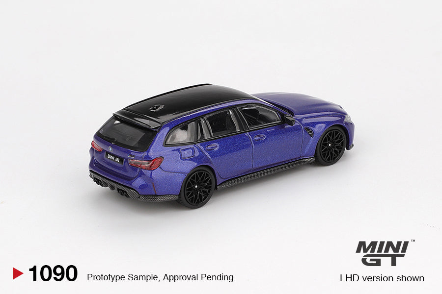 MINI GT BMW M3 Competition Touring Azul Portimao Metalizado # 1090