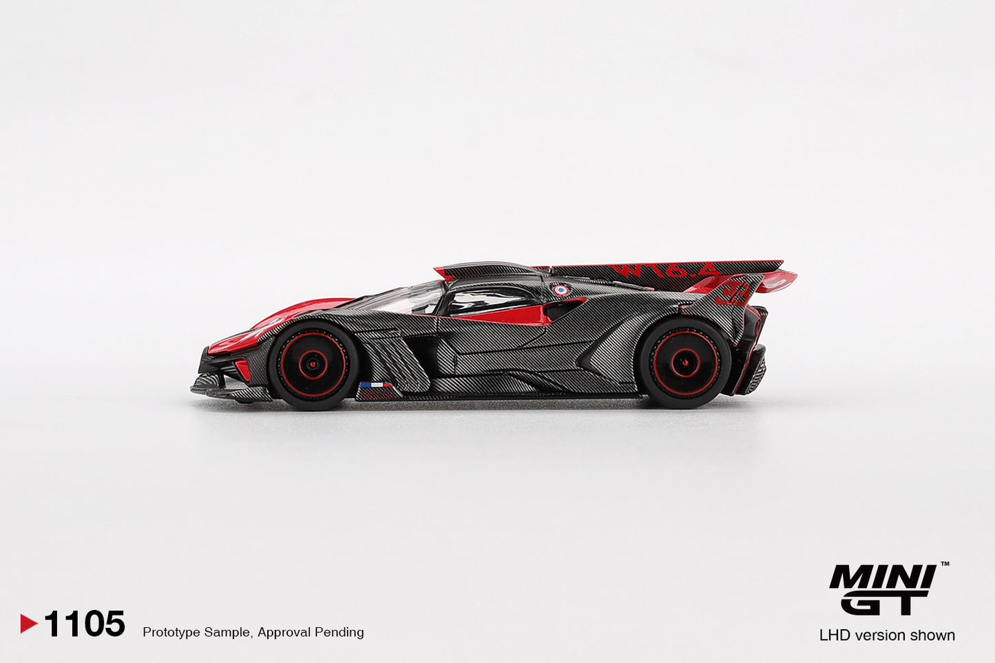 MINIGT BUGATTI BOLIDE RED ULTIMATE 2026 # 1105