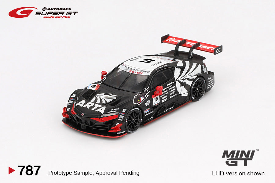 SUPER GT MINI GT Honda NSX GT Type S GT500 #16 "ARTA MUGEN NSX-GT" ARTA 2023 SUPER GT Series # 787