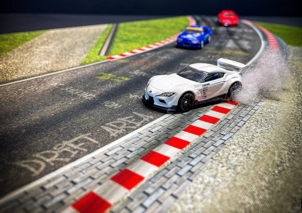 Nürburgring 1/64 TurboPad 70x35cm Mat Mouse Pad Alfombrilla Raton / Diorama Fotos