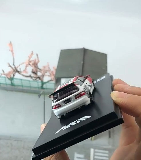 My Model Collect Honda Civic EG6 NIKE Con Figura Oso ** Pieza Especial Michael Jordan ¨Chicago¨
