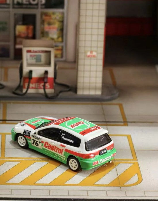 Street Weapon 1/64 Honda Civic EG6 Castrol STW187