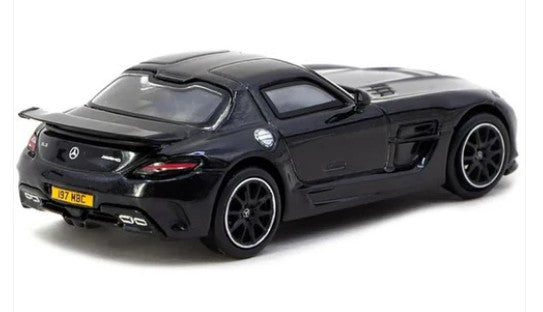 Tarmac Works 1.64  Mercedes Benz SLS AMG Coupé Black Series black Metallic