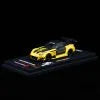 Inno64 Honda S2000 J`S Racing Yellow Black ** Pieza Exclusiva Evento Malasia IN64-S2000JS-TASKL25