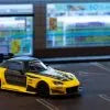 Inno64 Honda S2000 J`S Racing Yellow Black ** Pieza Exclusiva Evento Malasia IN64-S2000JS-TASKL25