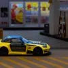 Inno64 Honda S2000 J`S Racing Yellow Black ** Pieza Exclusiva Evento Malasia IN64-S2000JS-TASKL25