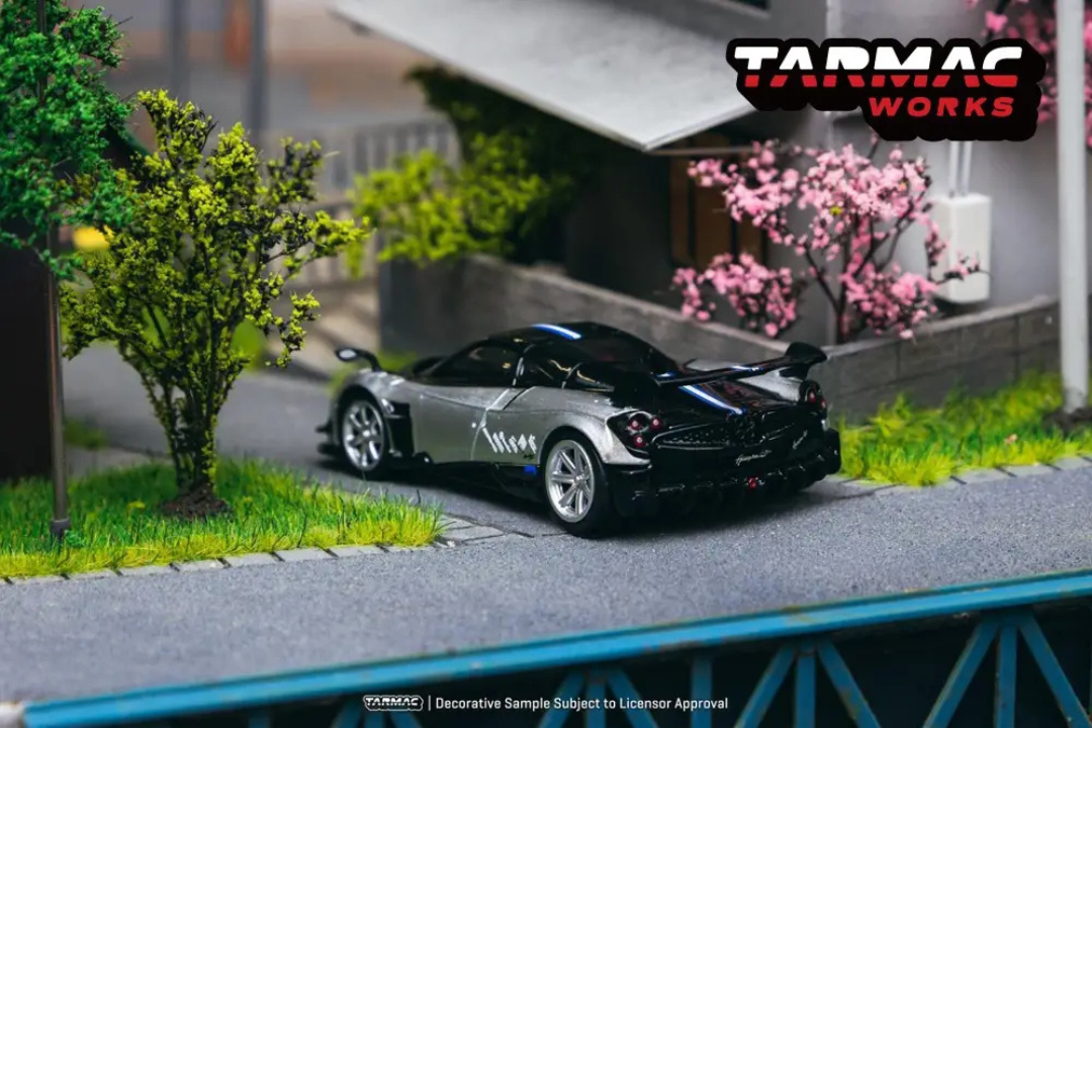 Tarmac Works Pagani Huayra BC Grigio Mercurio 1/64