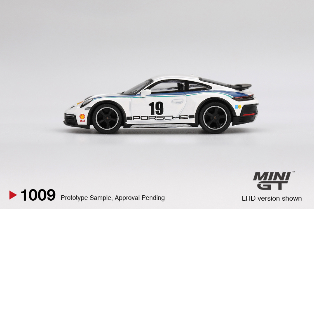 MINI GT PORSCHE 911 (992) DAKAR RALLYE DESIGN PACKAGE 74 2024 # 1009