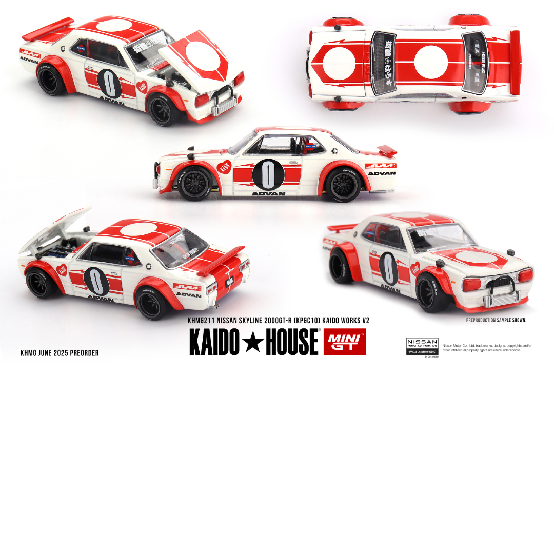 KAIDO HOUSE NISSAN SKYLINE GT-R (KPGC10) KAIDO WORKS V2 1969 # 211