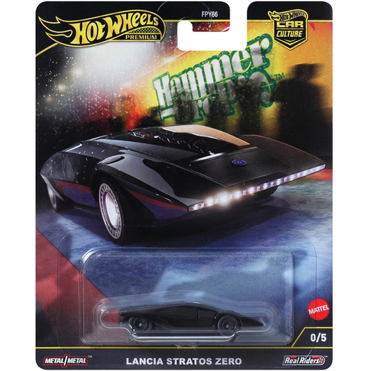 CHASE Hot wheels Premium Lancia Stratos Zero Hammer Drop HRV77