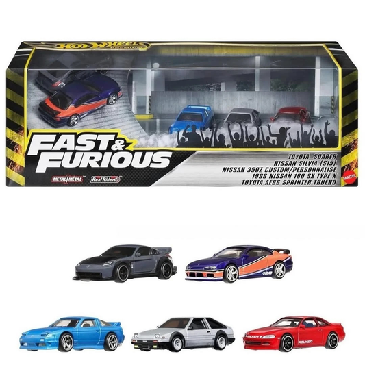 Hot Wheels Premium Diorama Collector set Fast and furious Tokyo Dritf