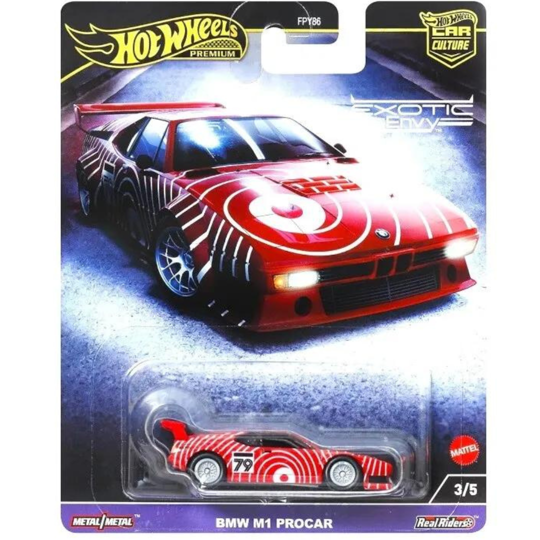 Hot Wheels Premium BMW M1 Procar Exotic Envy Car Culture