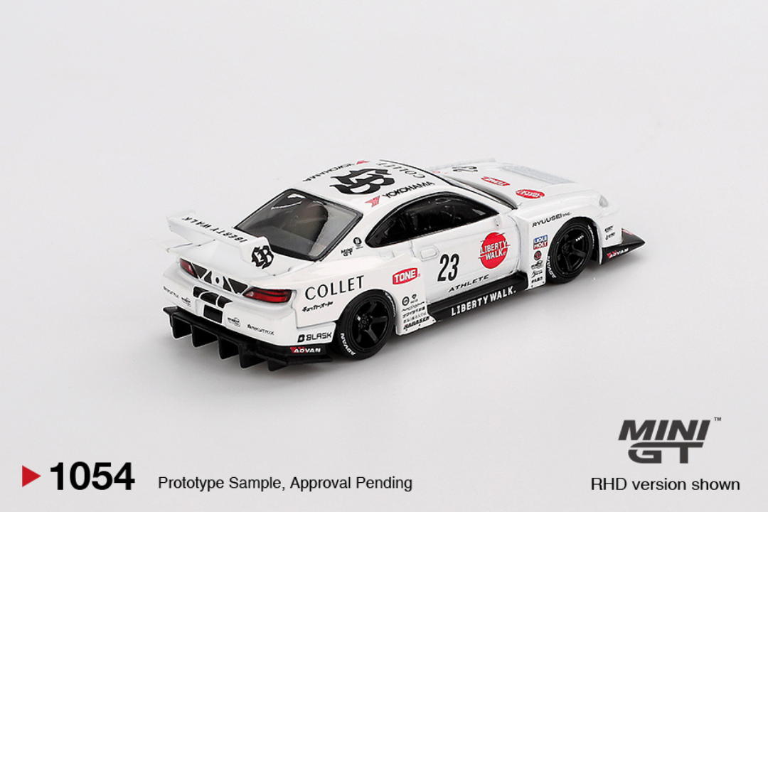MINI GT NISSAN SILVIA S15 LB-SUPER SILHOUETTE ATHLETE 2024 # 1054