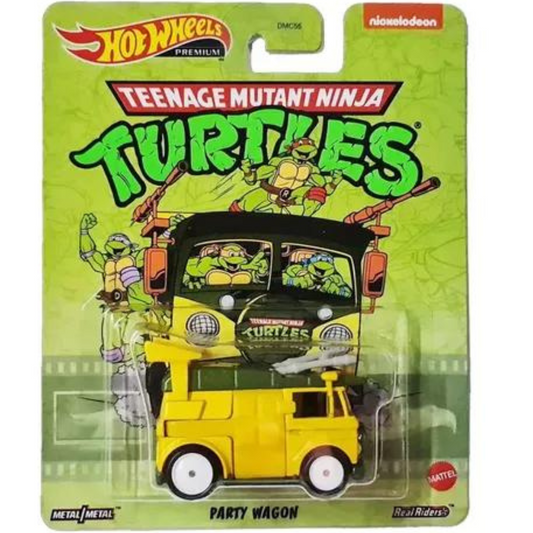 Hot Wheels Premium Tortugas Ninja Party Wagon